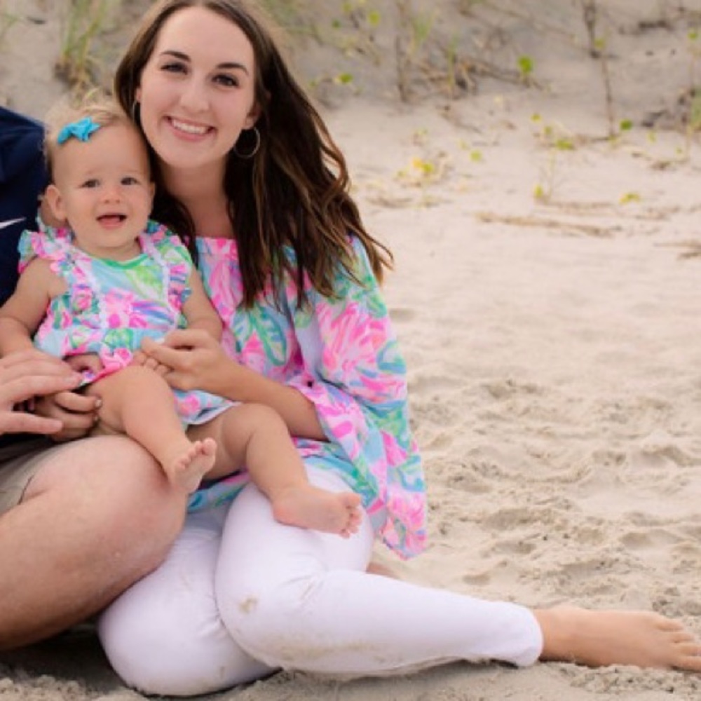 Lilly Pulitzer Nevie Totally Blossom blouse